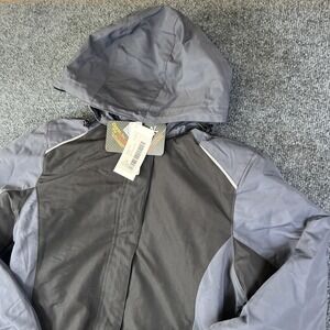 CORE 365 by North End Ladies Warm Logic Jacket Black‎ Carbon Hooded S NWT